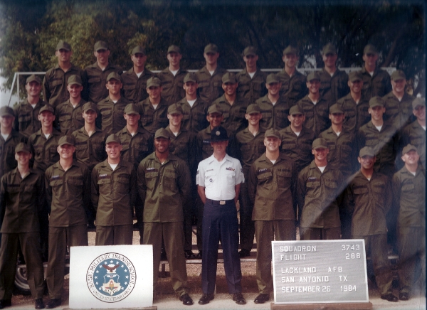 1984,Lackland AFB,Squadron 3743,Flight 288