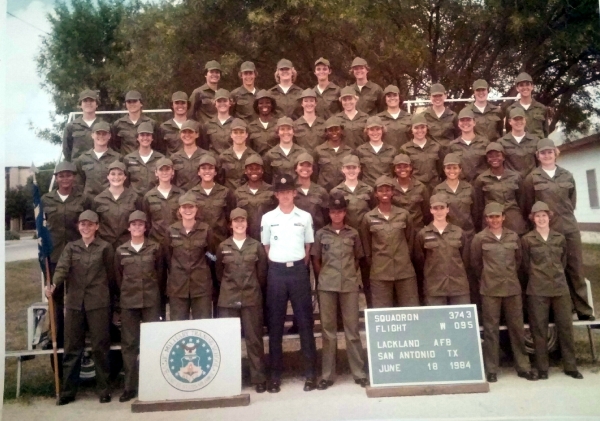 1984,Lackland AFB,Squadron 3743,Flight W095