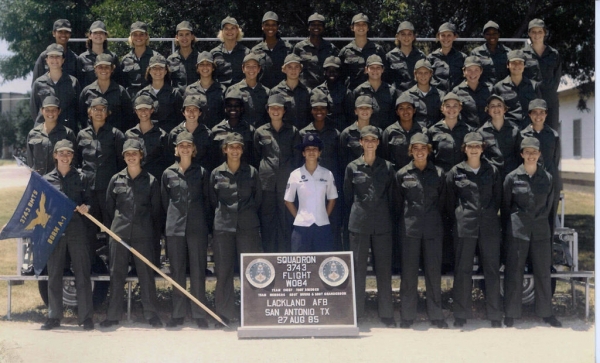 1985,LacklandAFB,Squadron 3743, Flight W-084