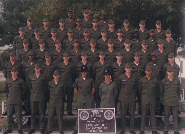 1985,Lackland AFB,Squadron 3701,Flight 119