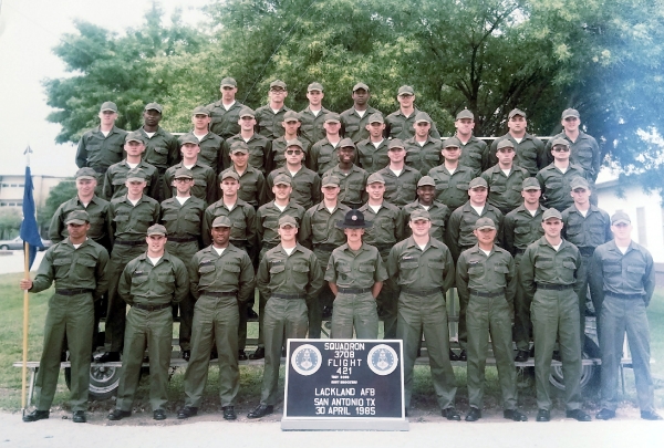 1985,Lackland AFB,Squadron 3708,Flight 421