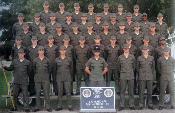 1986,LacklandAFB,Squadron 3701, Flight 059