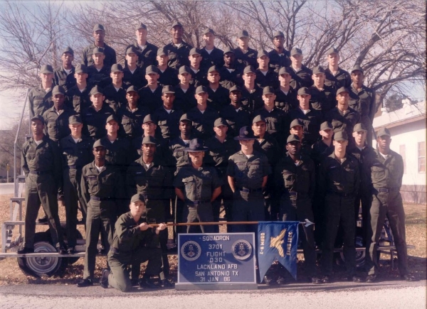 1986,LacklandAFB,Squadron 3701, Flight 030