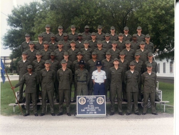 1986,LacklandAFB,Squadron 3701, Flight 128