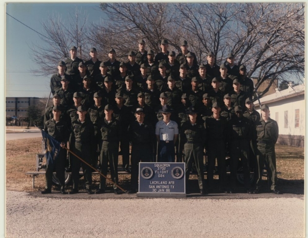1986,LacklandAFB,Squadron 3702, Flight 024