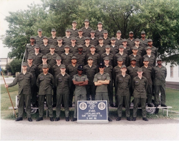 1986,LacklandAFB,Squadron 3704, Flight 343
