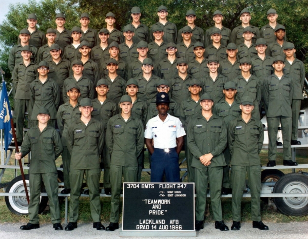1986,LacklandAFB,Squadron 3704, Flight 247