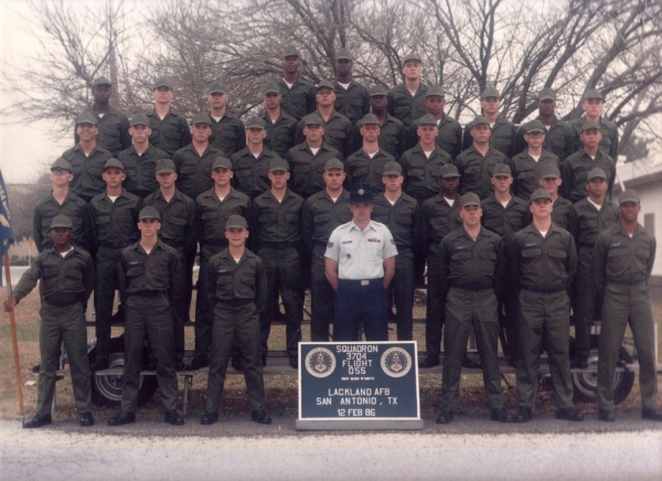 1986,LacklandAFB,Squadron 3704, Flight 055