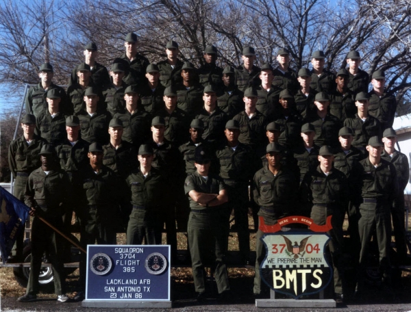 1986,LacklandAFB,Squadron 3704, Flight 385
