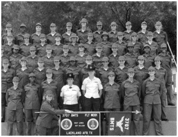 1986,Lackland AFB, Squadron 3707,Flight W091