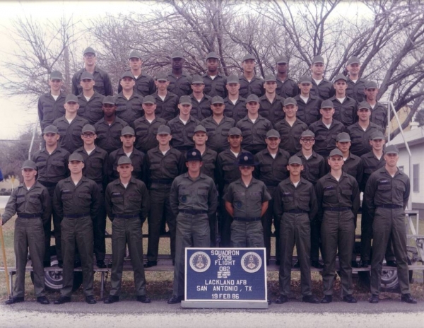 1986,LacklandAFB,Squadron 3708, Flight 082