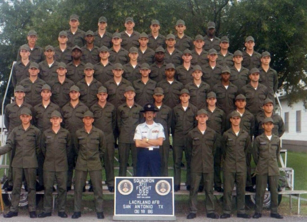 1986,LacklandAFB,Squadron 3711, Flight 050