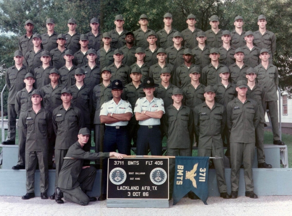 1986,LacklandAFB,Squadron 3711, Flight 406