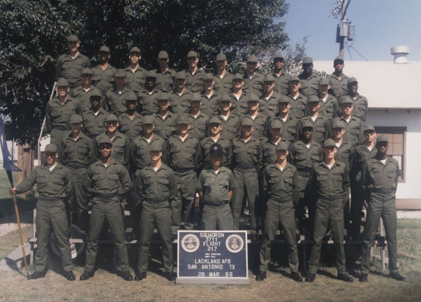 1986,LacklandAFB,Squadron 3711, Flight 217