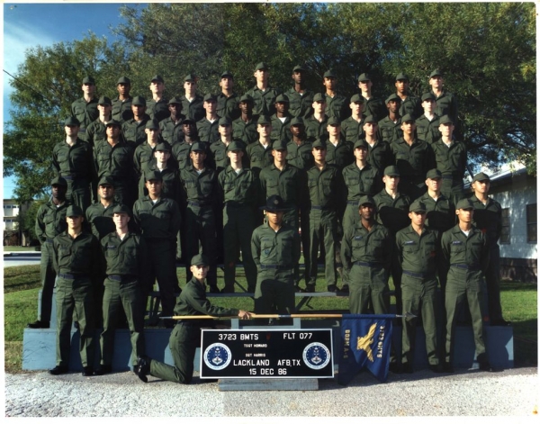 1986,LacklandAFB,Squadron 3723, Flight 077