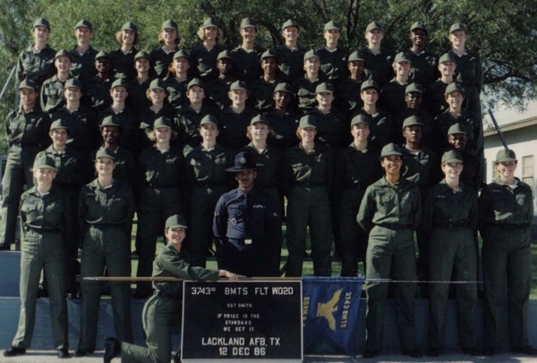 1986,LacklandAFB,Squadron 3743, Flight W-020