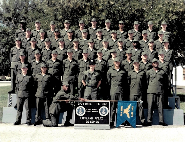 1986,Lackland AFB,Squadron 3704,Flight 382