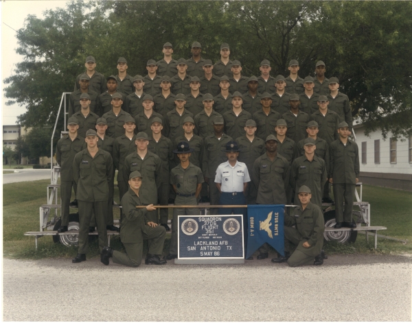 1986,Lackland AFB,Squadron 3706,Flight 351