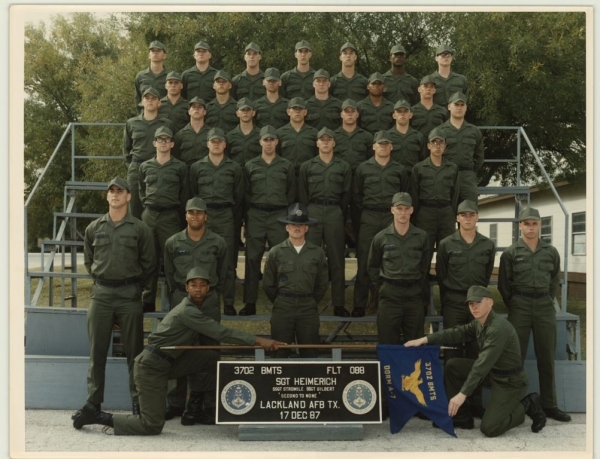 1987,LacklandAFB,Squadron 3702, Flight 088