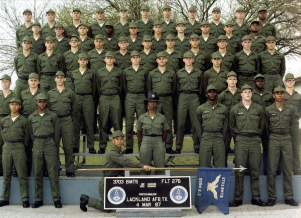 1987,LacklandAFB,Squadron 3703, Flight 278