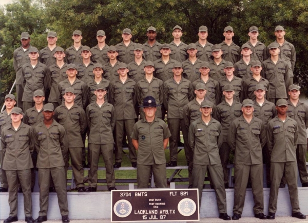 1987,LacklandAFB,Squadron 3704, Flight 621