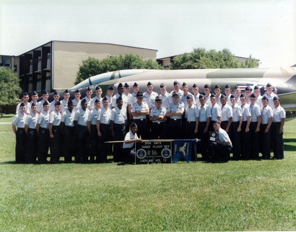 1987,LacklandAFB,Squadron 3704, Flight 593