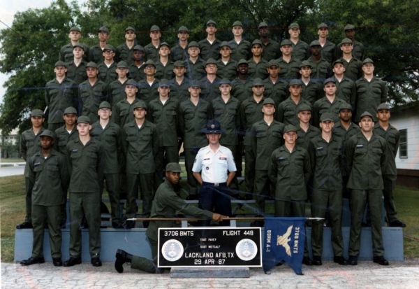 1987,LacklandAFB,Squadron 3706, Flight 448