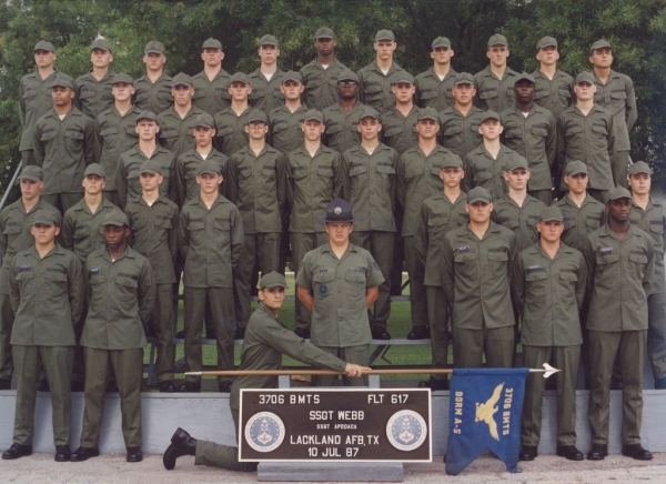 1987,LacklandAFB,Squadron 3706, Flight 617