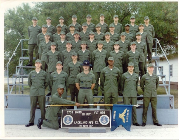 1987,LacklandAFB,Squadron 3708, Flight 026