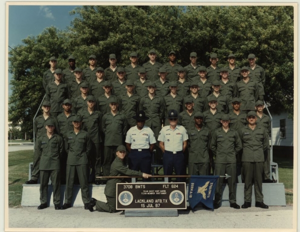 1987,LacklandAFB,Squadron 3708, Flight 624