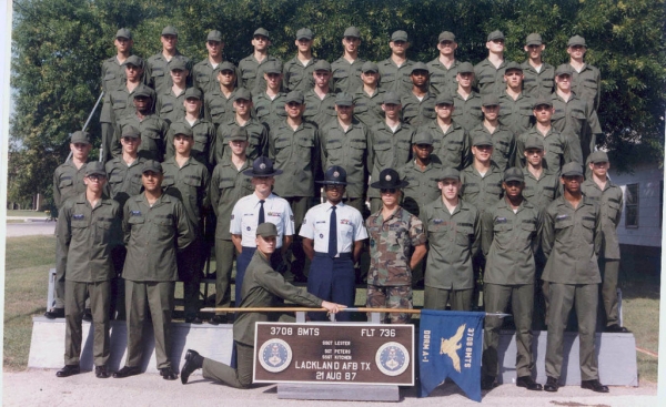 1987,LacklandAFB,Squadron 3708, Flight 736