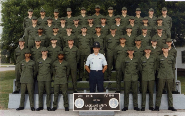 1987,LacklandAFB,Squadron 3711, Flight 648