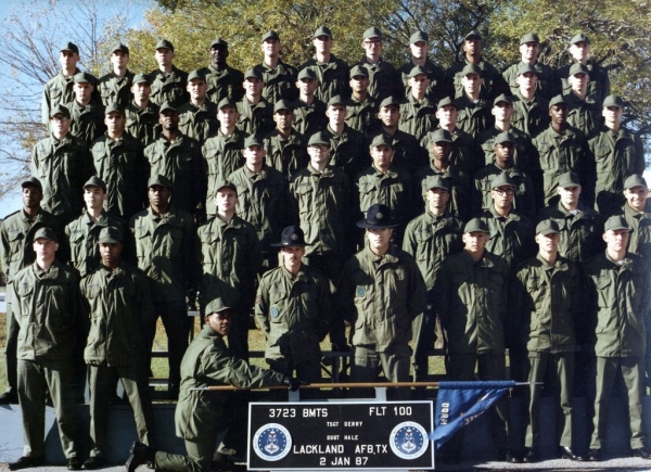 1987,LacklandAFB,Squadron 3723, Flight 100