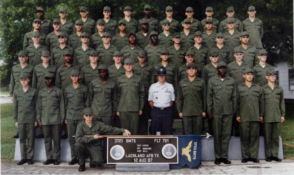 1987,LacklandAFB,Squadron 3723, Flight 701