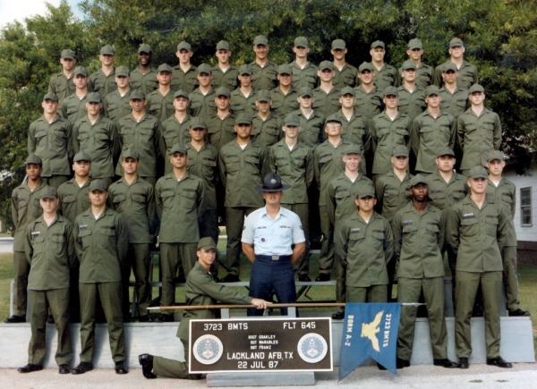 1987,LacklandAFB,Squadron 3723, Flight 645