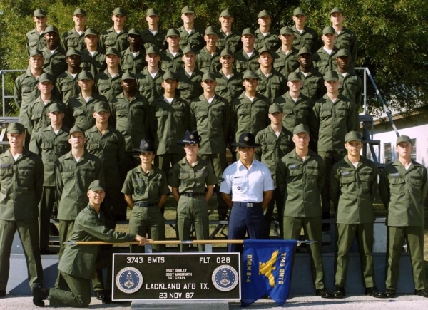 1987,LacklandAFB,Squadron 3743, Flight 028