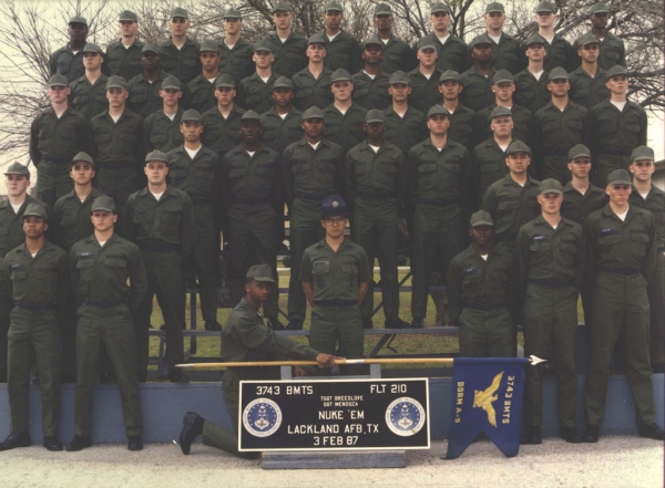 1987,LacklandAFB,Squadron 3743, Flight 210