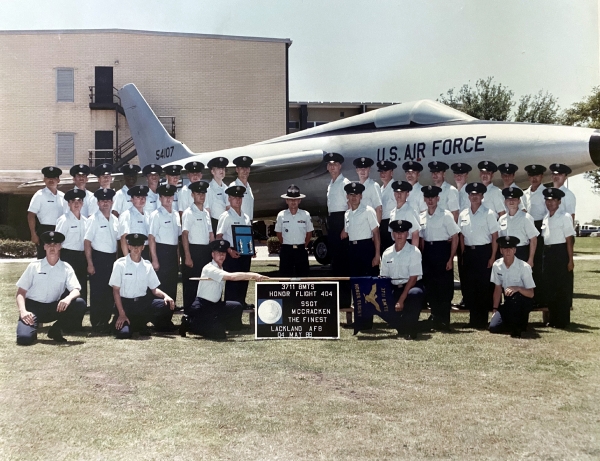 1988, Lackland AFB, Squadron 3711, Flight 404