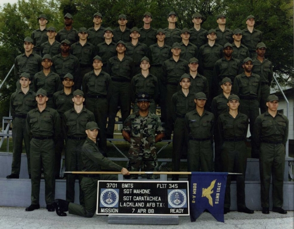 1988,LacklandAFB,Squadron 3701, Flight 345