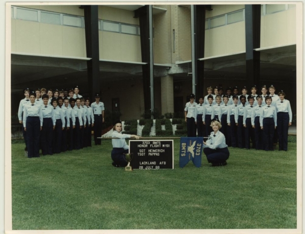 1988,LacklandAFB,Squadron 3703, Flight W-151