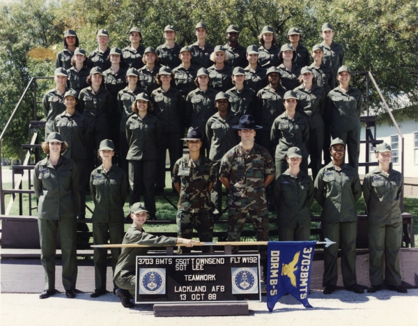 1988,LacklandAFB,Squadron 3703, Flight W-192