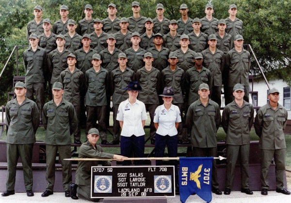 1988,LacklandAFB,Squadron 3707, Flight 708