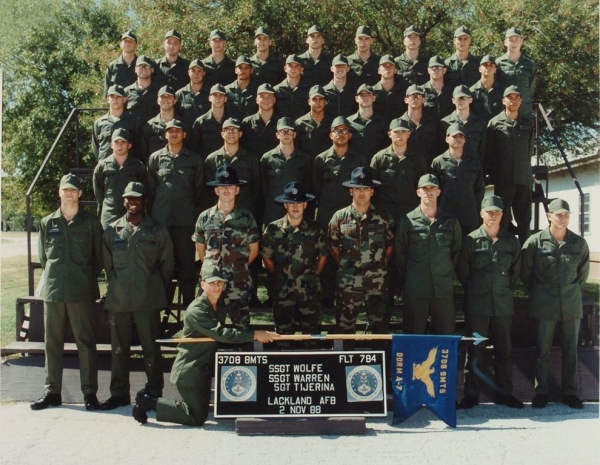 1988,LacklandAFB,Squadron 3708, Flight 784