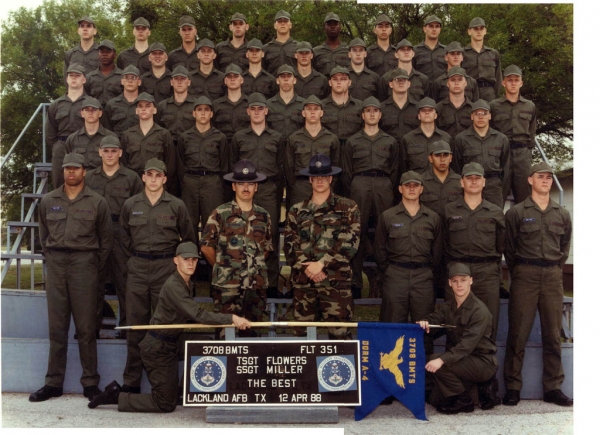 1988,LacklandAFB,Squadron 3708, Flight 351