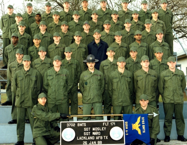 1988,Lackland AFB,Squadron 3702,Flight 171