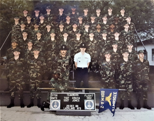 1988,Lackland AFB,Squadron 3706,Flight 082