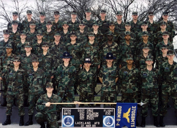 1989,LacklandAFB,Squadron 3706, Flight 230
