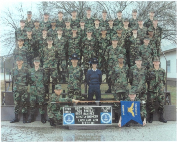 1989,LacklandAFB,Squadron 3743, Flight 245