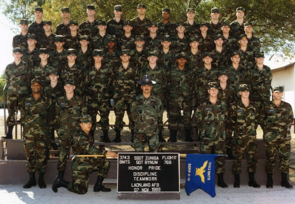 1989,LacklandAFB,Squadron 3743, Flight 768