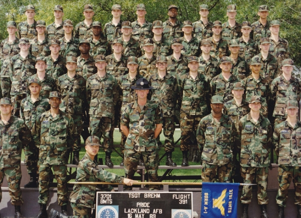 1989,Lackland AFB,Squadron 3701,Flight 391